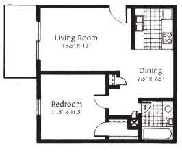 Floorplan - Armon Bay Apartments