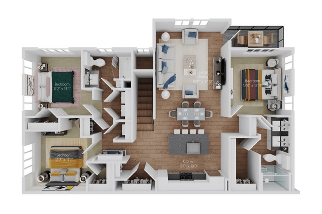 Floorplan - Stella Luxury Apartment Homes