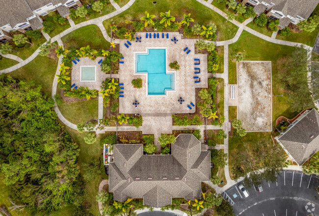 Aerial Photo - Colonial Village at TownPark