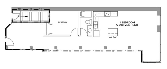 Floorplan - 340 Sibley Street Lofts