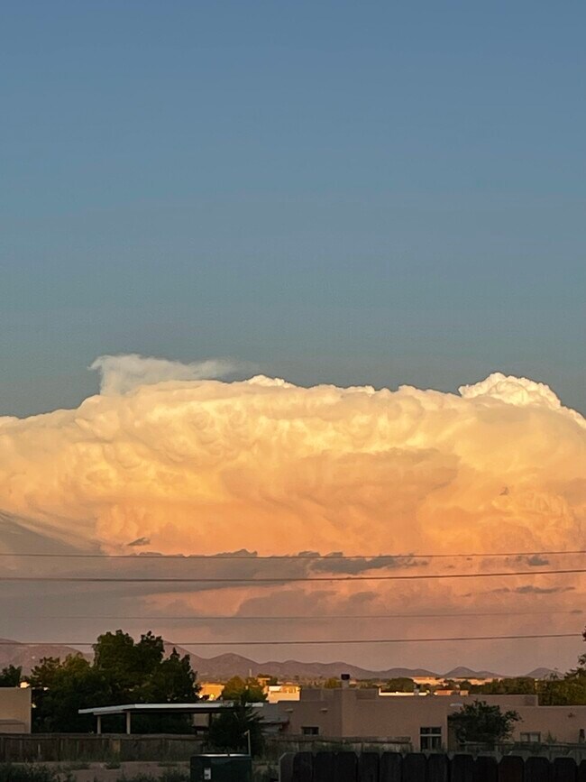 Monsoon View from house - 4231 Vuelta Colorada