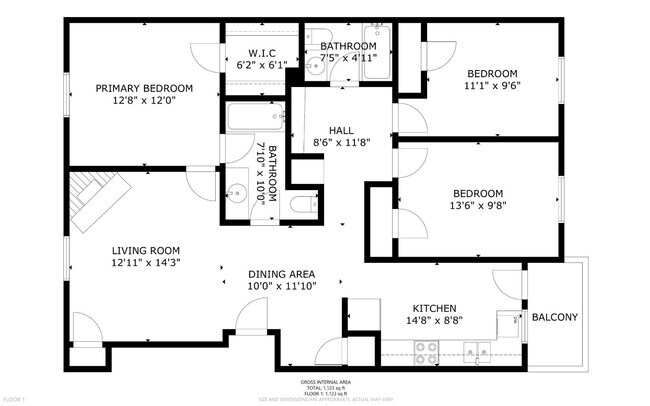 Floorplan - Little Creek Apartments – Your Ideal Home in Cedar Hill, TX!