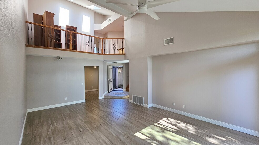 Living room and loft - 18219 Hampton Ct