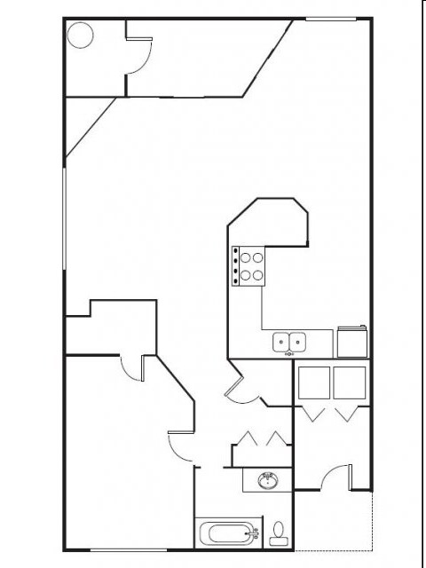 1BR/1BA - Corporate Woods