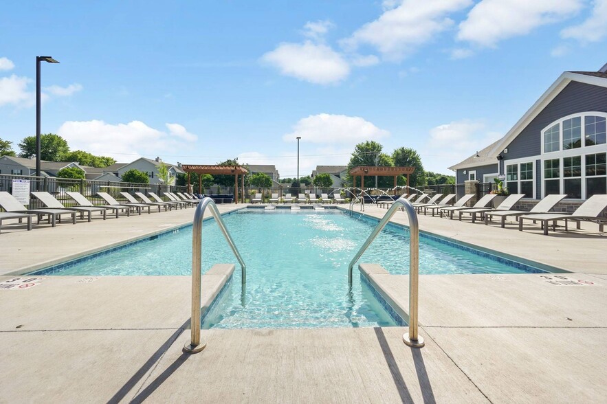 The 85 Heated Outdoor Resort Style Pool - The 85 at Maple Grove