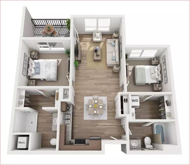 Floorplan - Attivo Trail ~ 55+ Active Senior Living