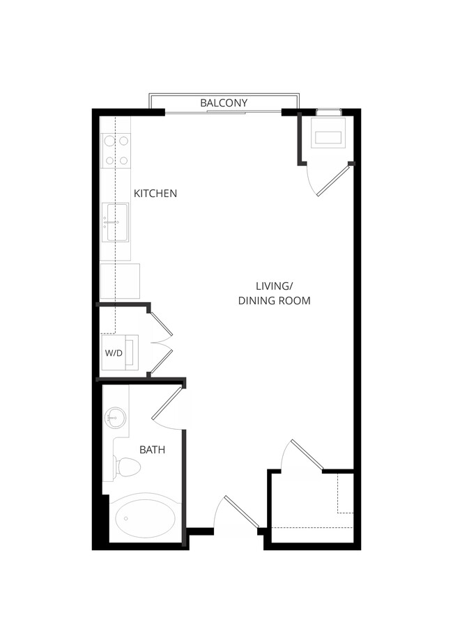 Floorplan - Gatsby Apartments