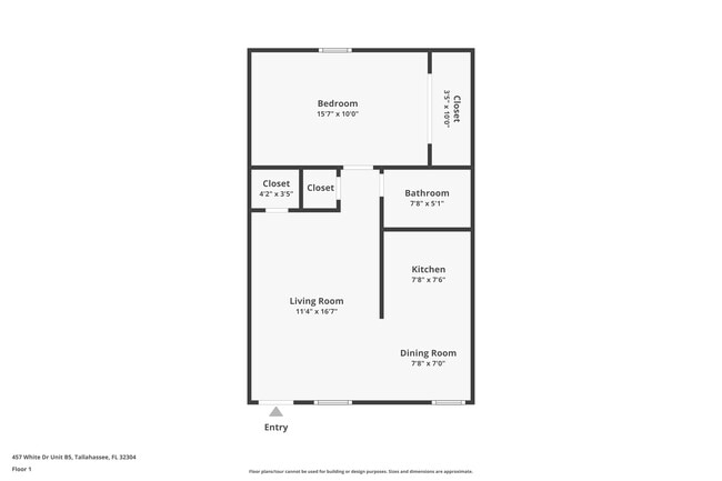 Floorplan - Great apartment near West Tennessee
