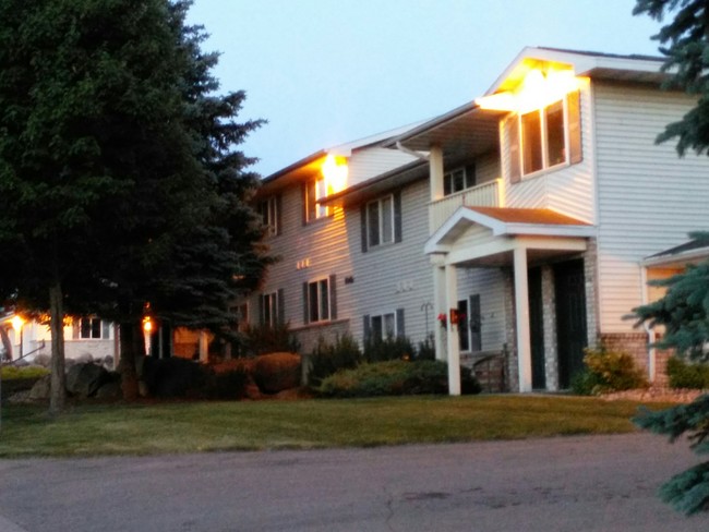 Evening View - River Ridge Apartments-Waupaca