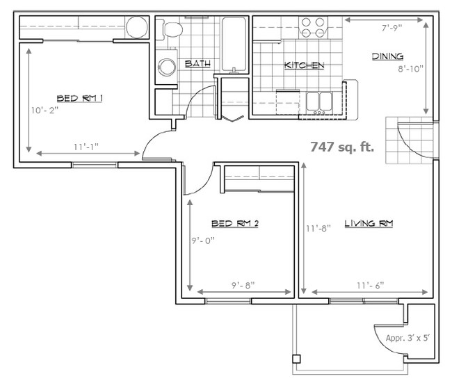 2BR/1BA - Maple Valley