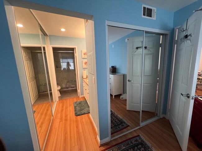 Bathroom entrance + Closets #1 and #2 - 5520 Owensmouth Ave
