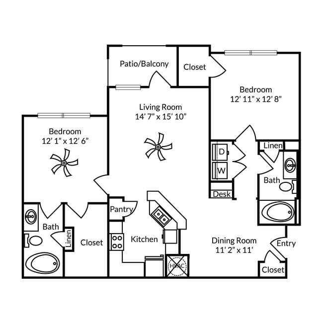 B1 Floor Plan - Waterstone