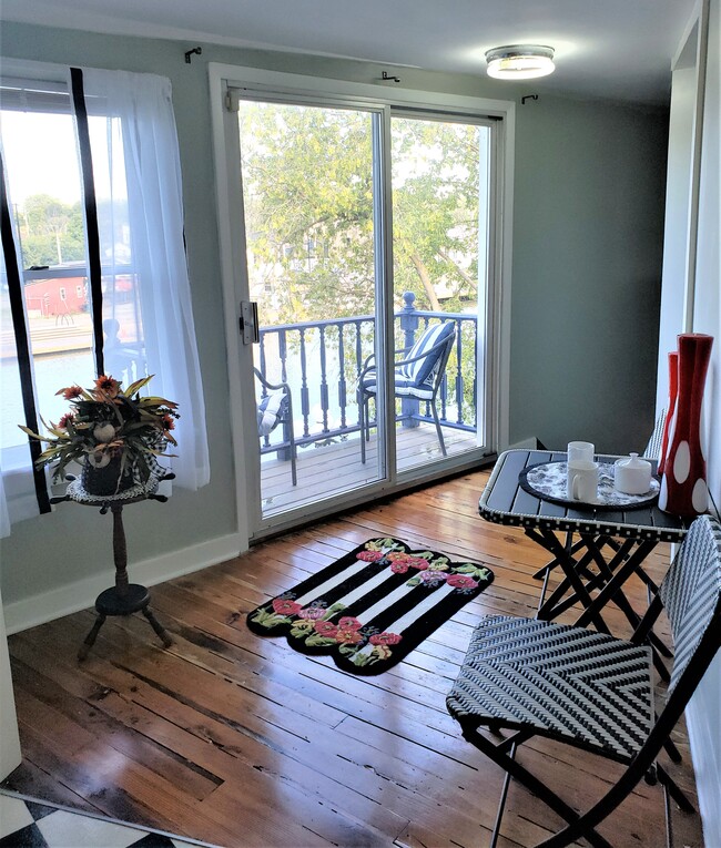 2nd Floor Balcony looks out on Erie Canal - 20 Roselawn Ave