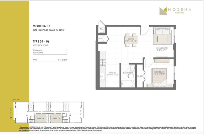 Floorplan - Modena 87