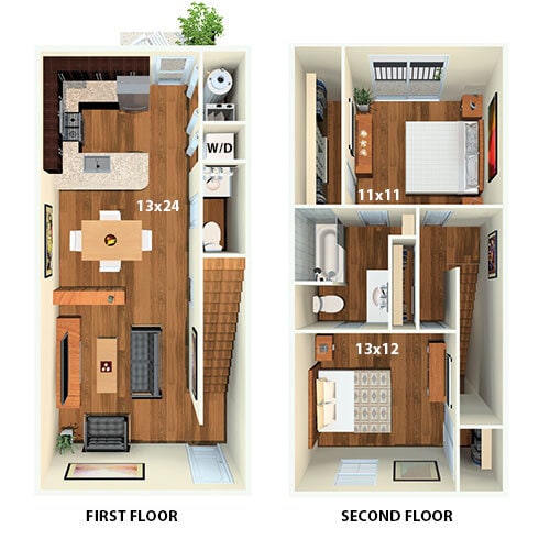 The Monument Floorplan - Boulder Creek