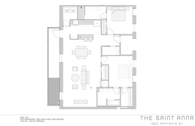 Floorplan - The Saint Anna