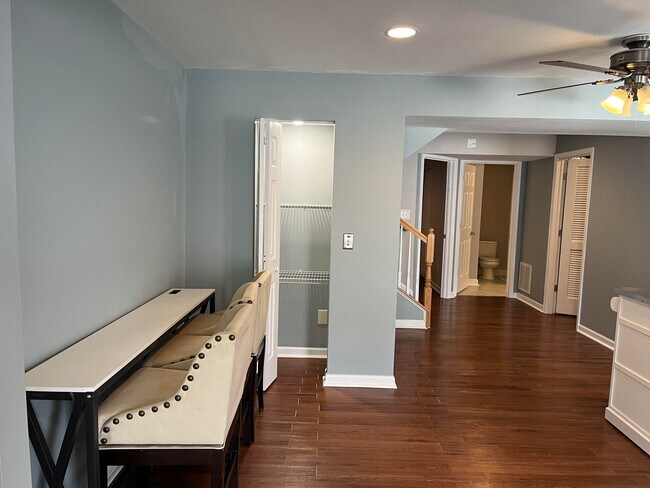 While there is an upstairs unit as well, the spaces are completely separated. - 7837 Heaton Way