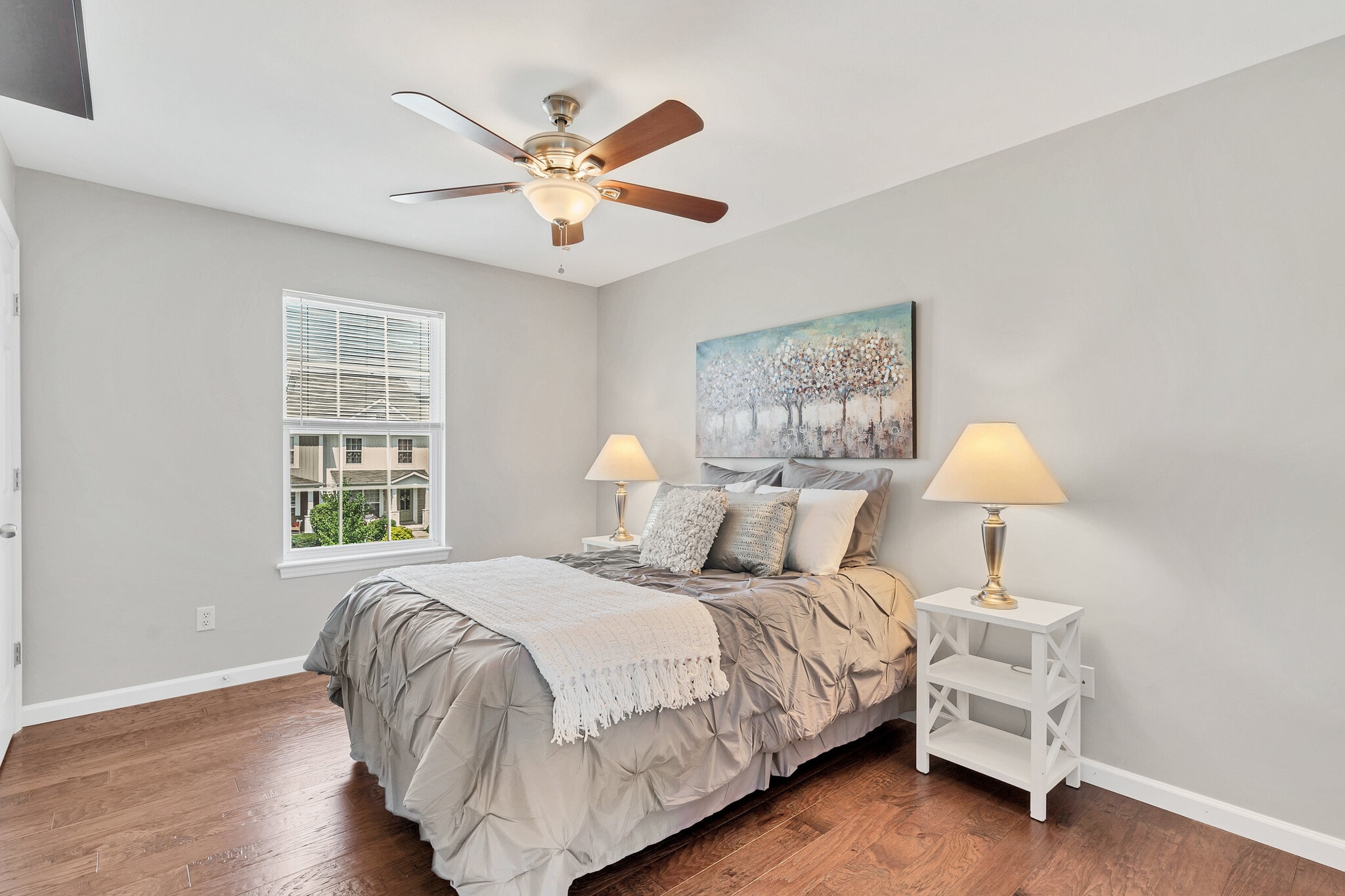 Private master suite with walk-in closet and attached bathroom - 201 Countryshire Dr