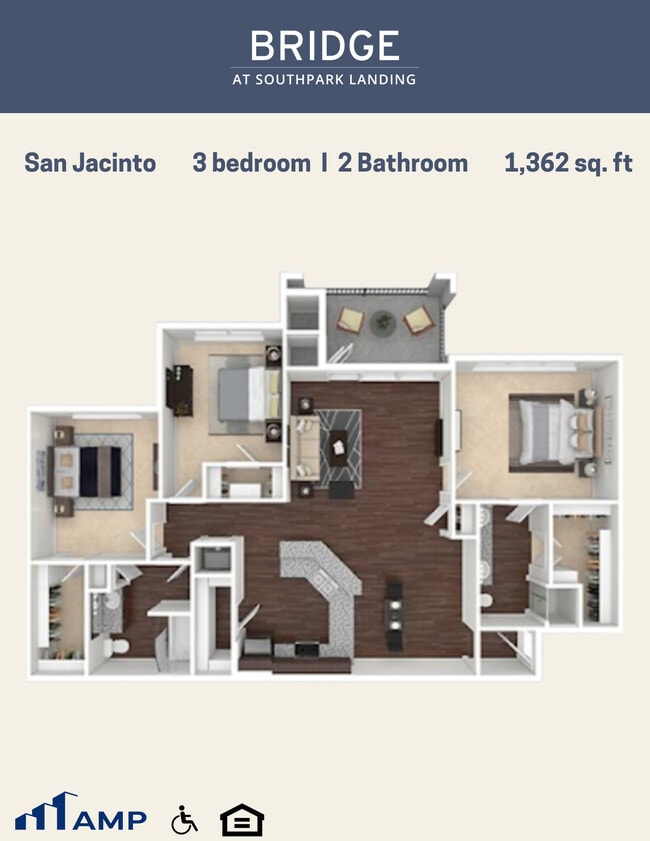 Floorplan - Bridge at Southpark Landing