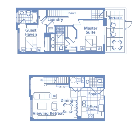 2BR/2.5BA - Water's Edge Condominiums