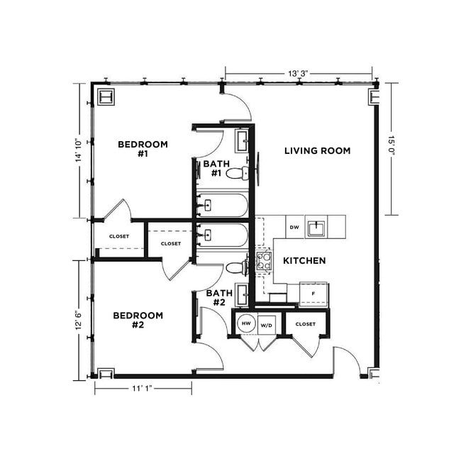 Floorplan - The Washington at Chatham