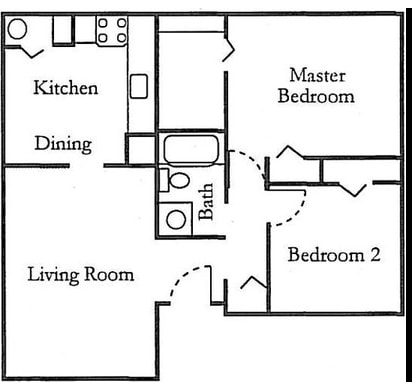 2BR/1BA - Glenmoor Green I & II
