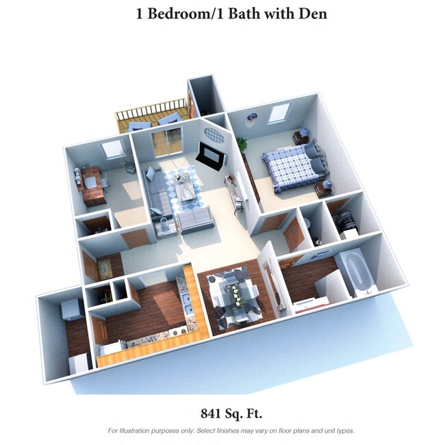 Floorplan - Deercross Apartments