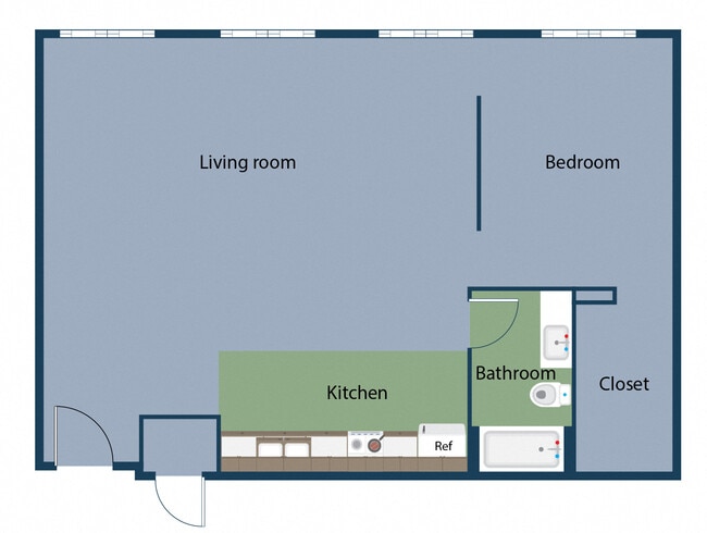 Floorplan - South Main Artspace Lofts