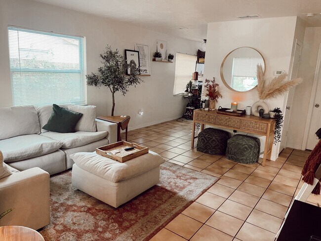 living room into the kitchen - 5514 19th St W