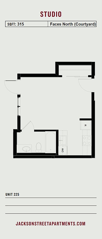 Floorplan - Jackson Street