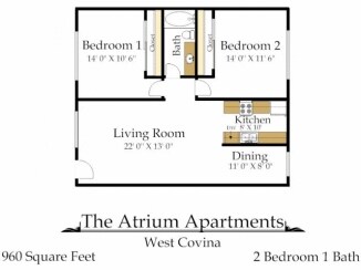 2BR/1BA - Langdon Park at West Covina