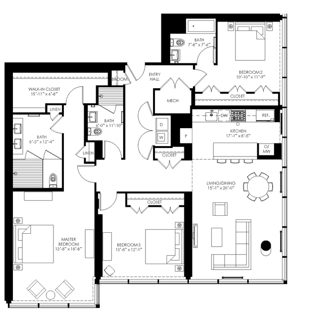 Floorplan - Apartments at Westlight