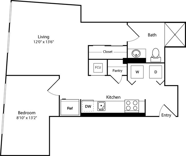 Sterling Addison - A1 Floorplan - Sterling Addison