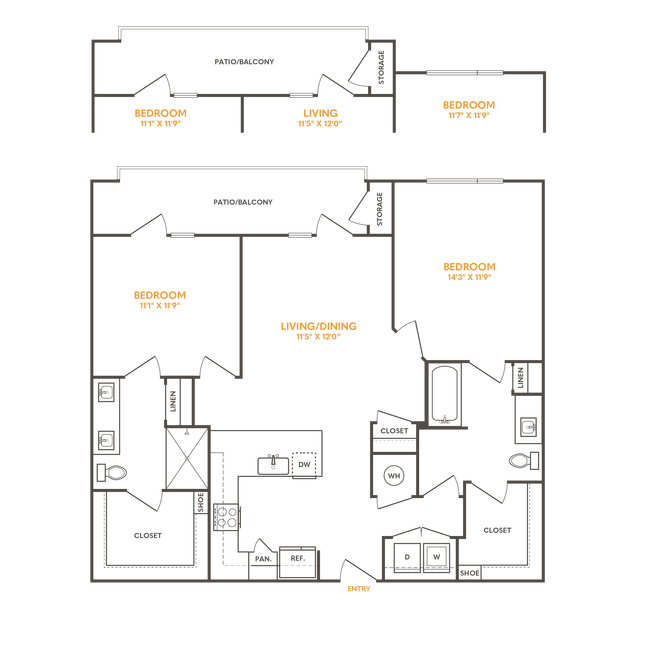 Floorplan - Citron at The Packing District