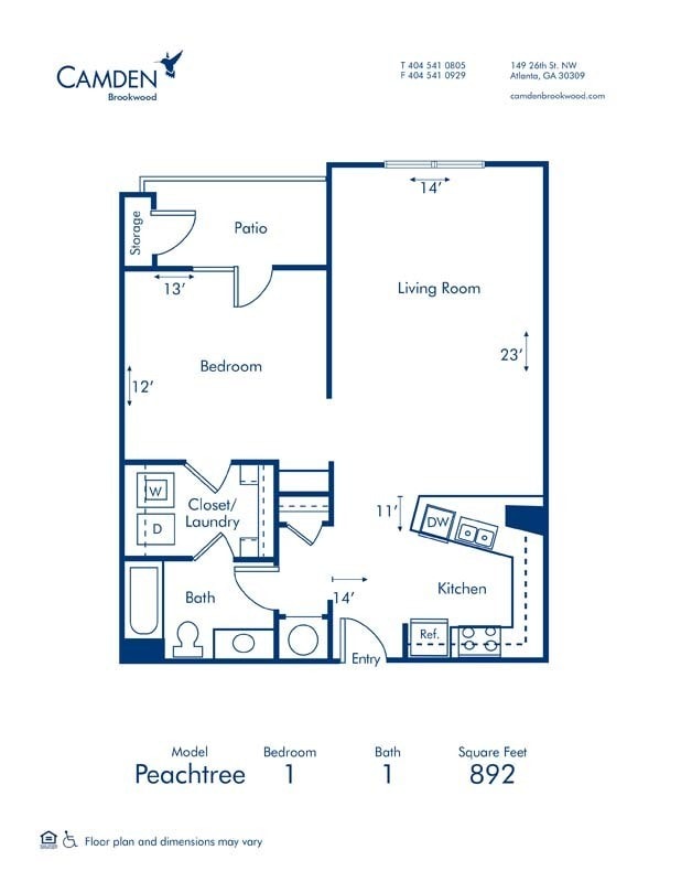 Floorplan - Camden Brookwood