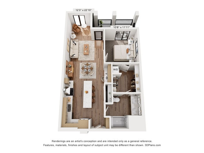 Floorplan - 2800 Taylor