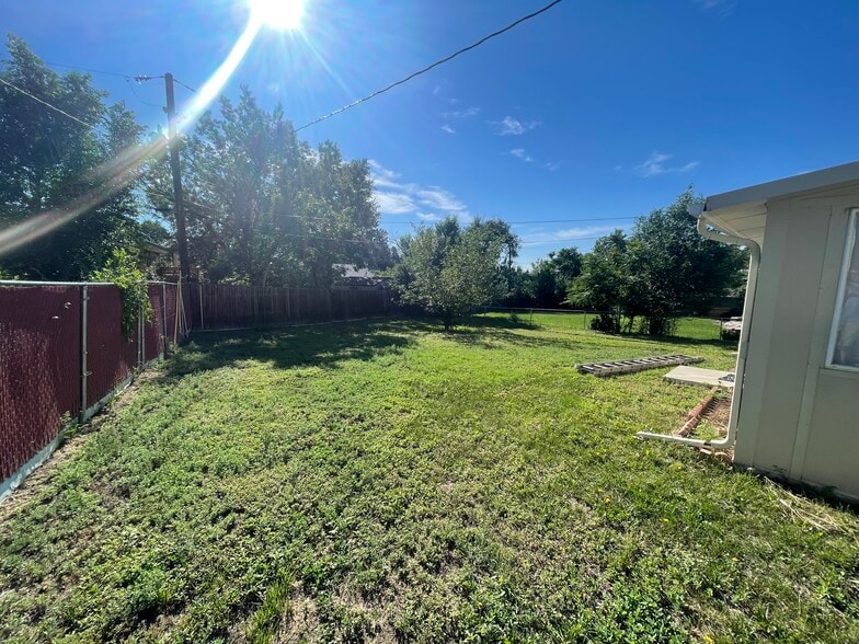 Back yard - 33 Minden Cir