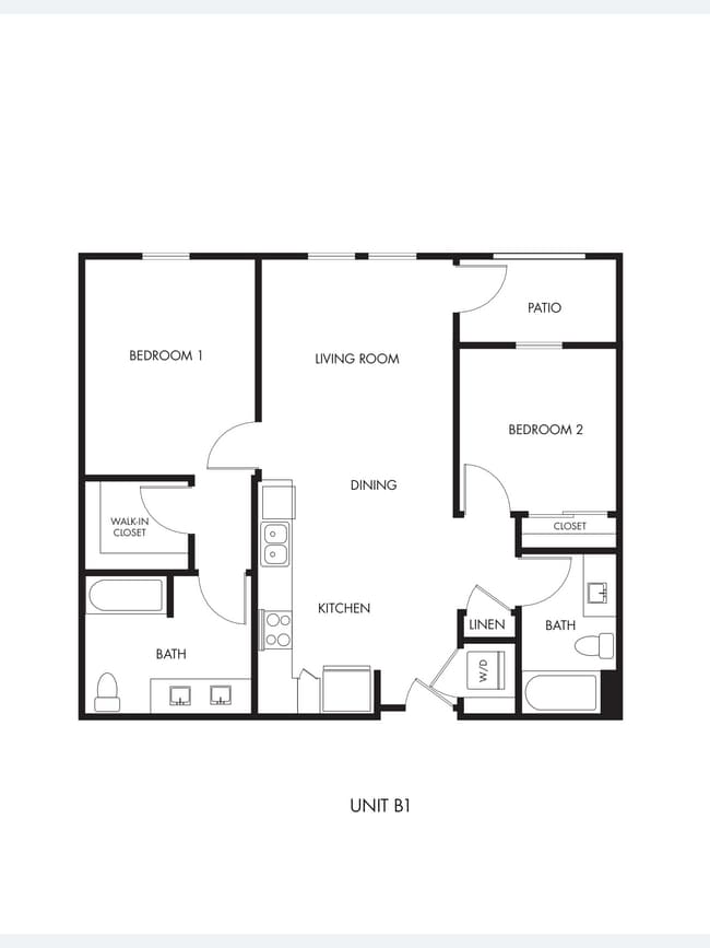 Floorplan - Ely on Fremont
