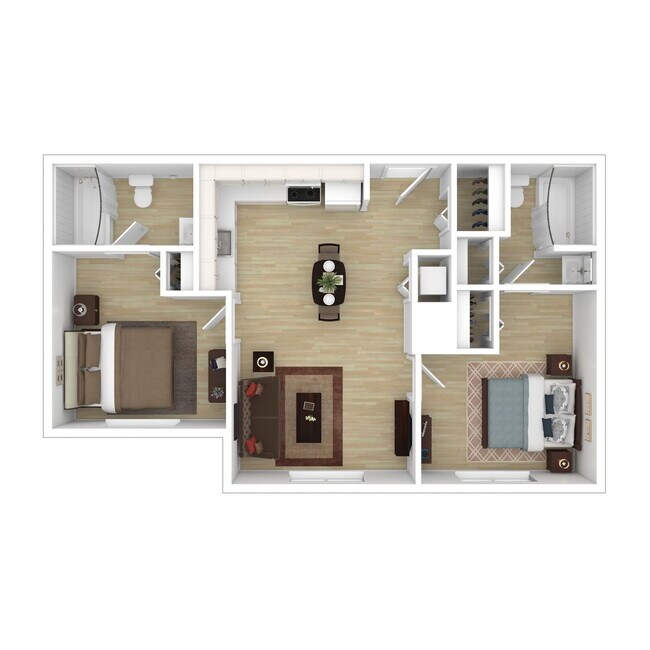 Floorplan - Simplicity at the Rim