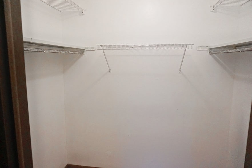 walk in closet - 603 S River Rd
