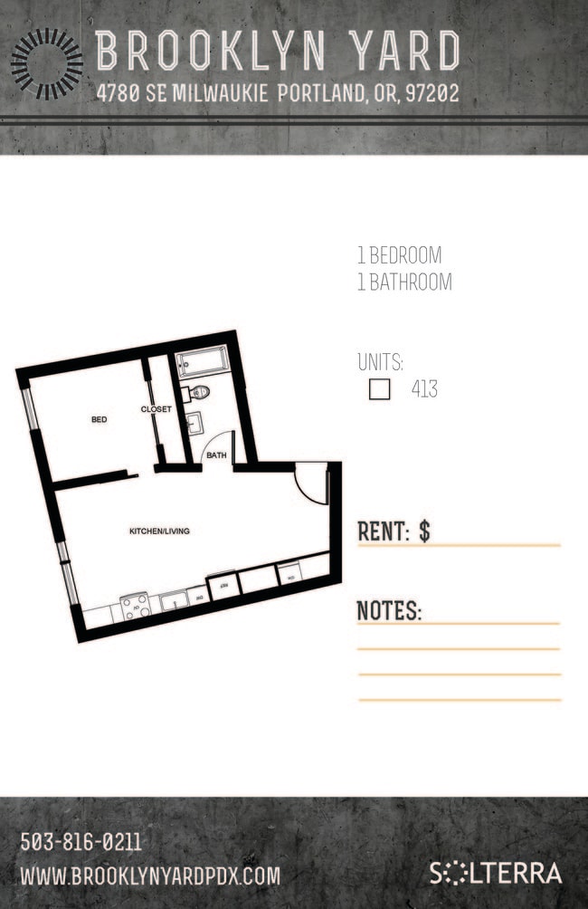 Floorplan - Brooklyn Yard