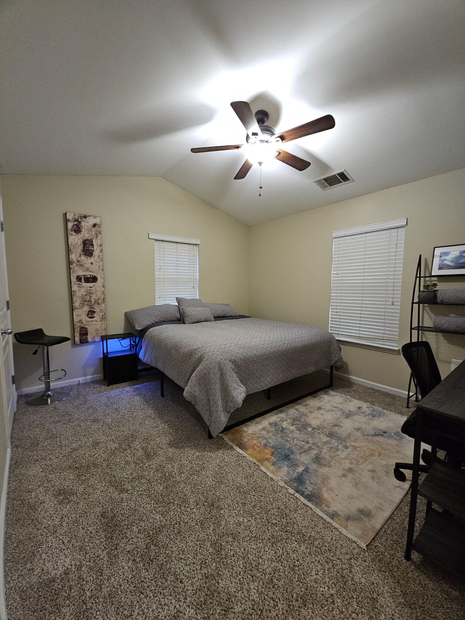 Bedroom 1 - King Bed - 1725 Harvey Mitchell Pkwy S