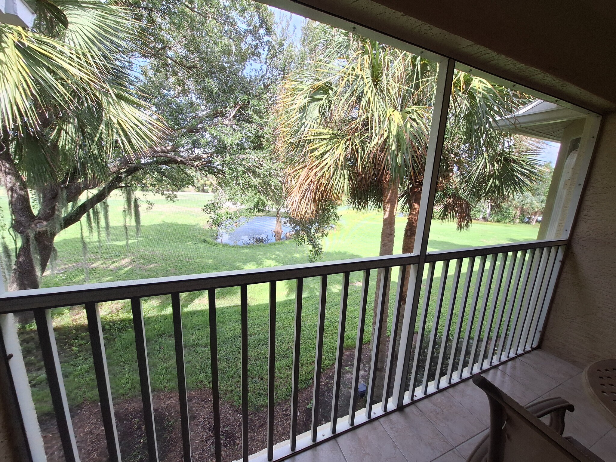 Lanai view of golf course - 21301 Lancaster Run