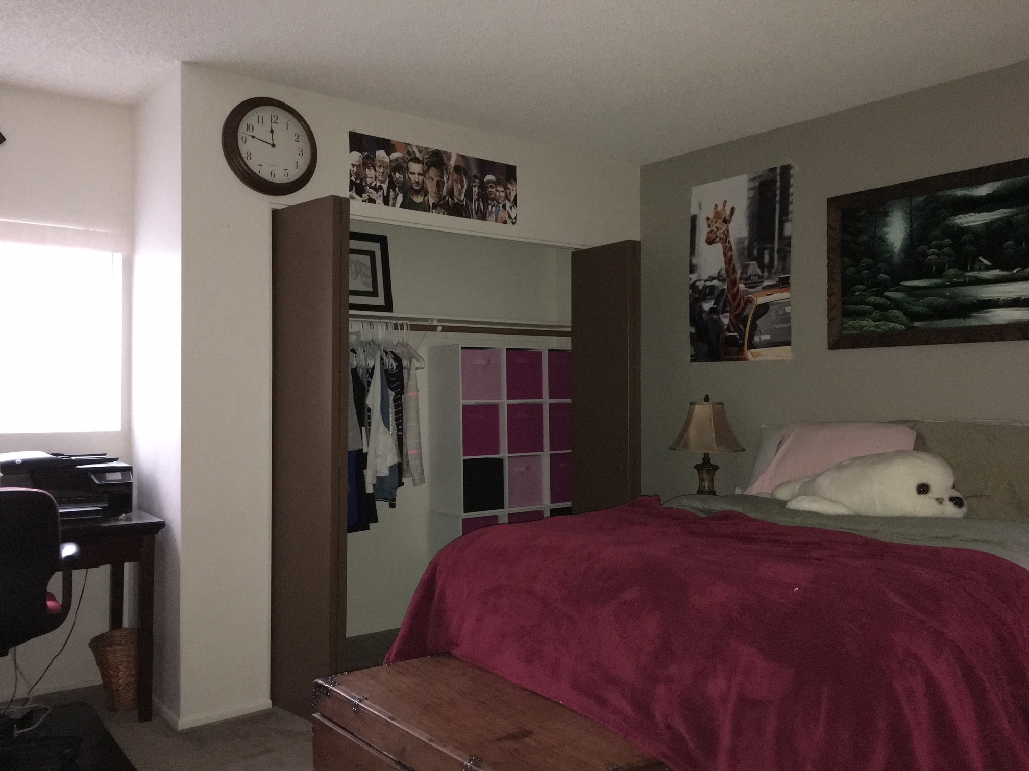 Bedroom #1 with example furnishings (not provided) - 702 E Linden St