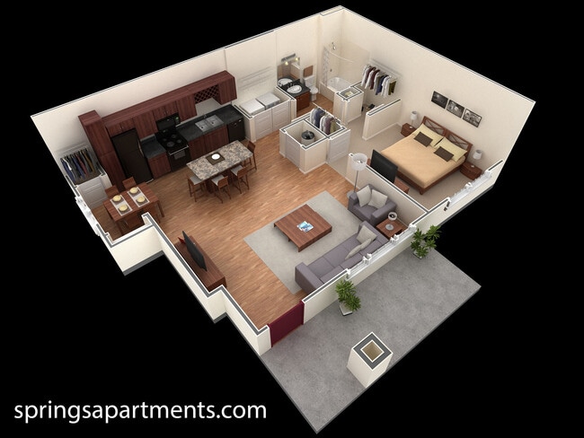 Floorplan - Springs at Egan Drive