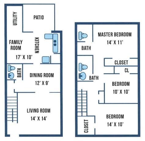 Floorplan - Townhomes at Montgomery