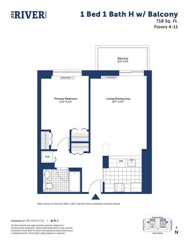 Floorplan - 333 River Street