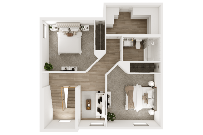 Floorplan - Townes on Tenth