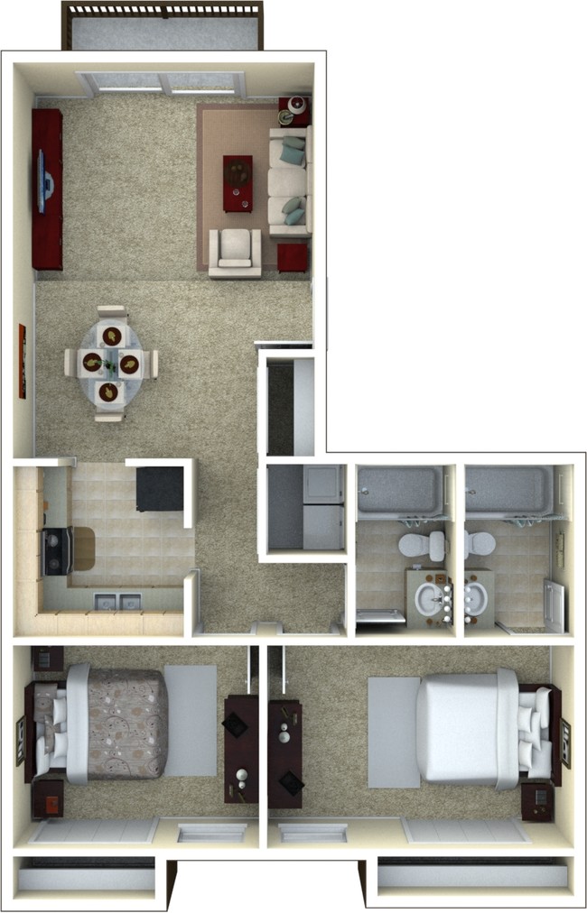 Two Bedroom - Avistele at Andalusia