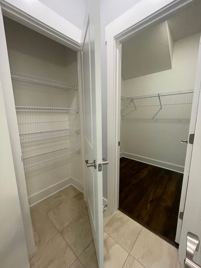 Linen Closet & Walk in Closet off Primary's En Suite Bath - 5100 Gracious Drive